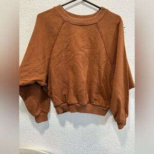 All row sweater